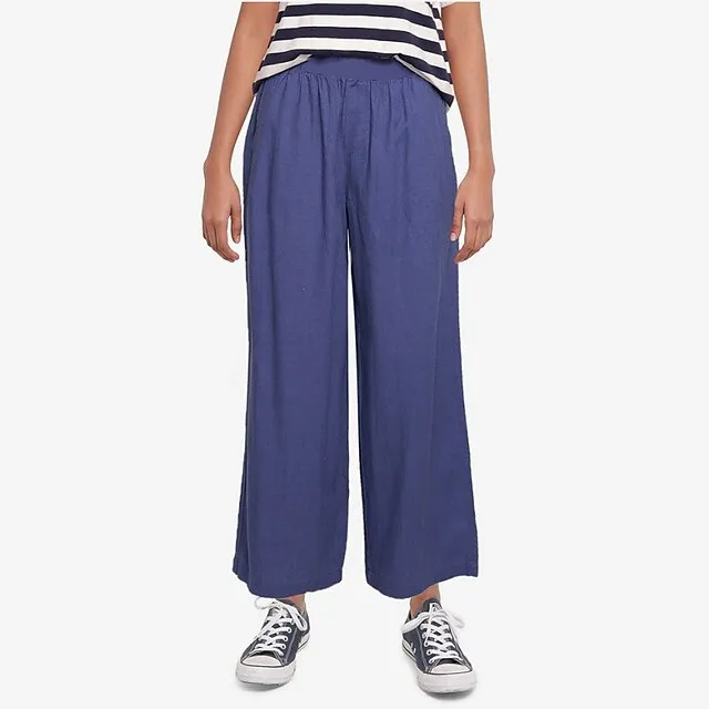 Women's Jeans Wide Leg Baggy Micro-elastic Classic Modern Office Daily Black Blue S M Spring &  Fall