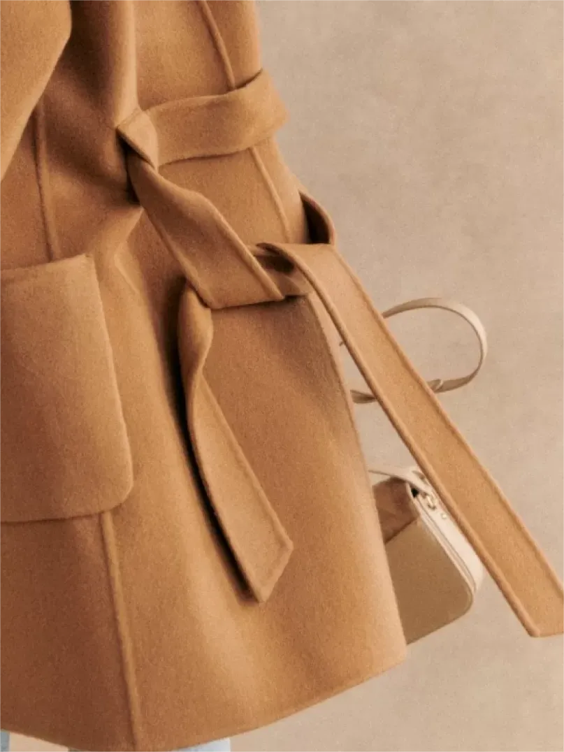 Viscose Fabric Material Coat