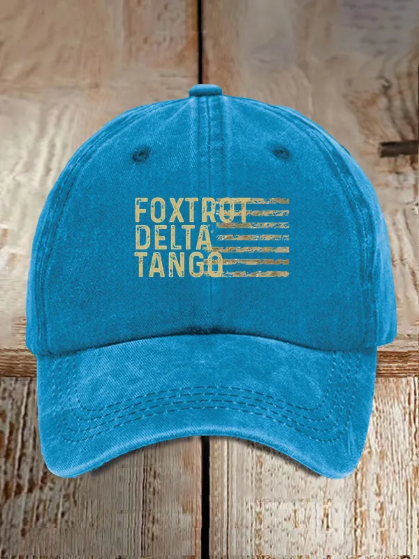 Unisex Fashion Flag Print Hat