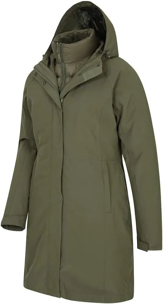 Mountain Warehouse Alaskan Womens Long 3 in 1 Jacket