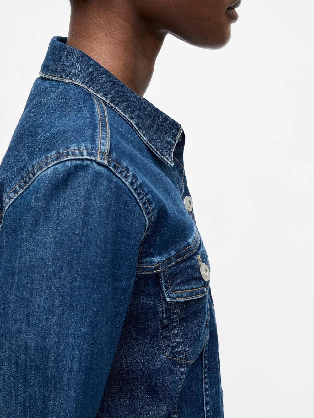 Classic Versatile Short Denim Jacket