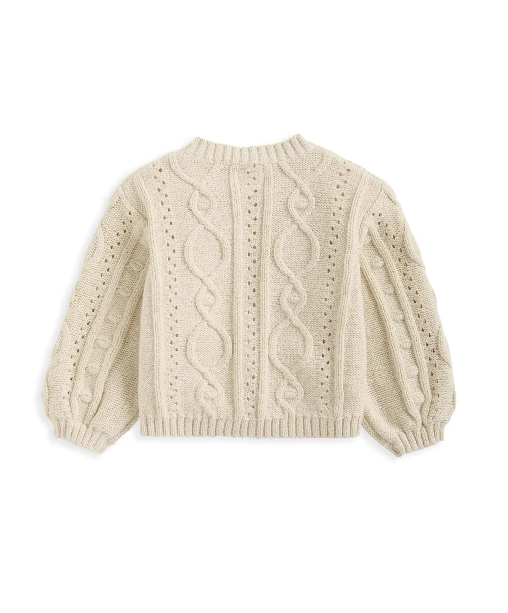 Laura Ashley Embroidered Floral Cardigan