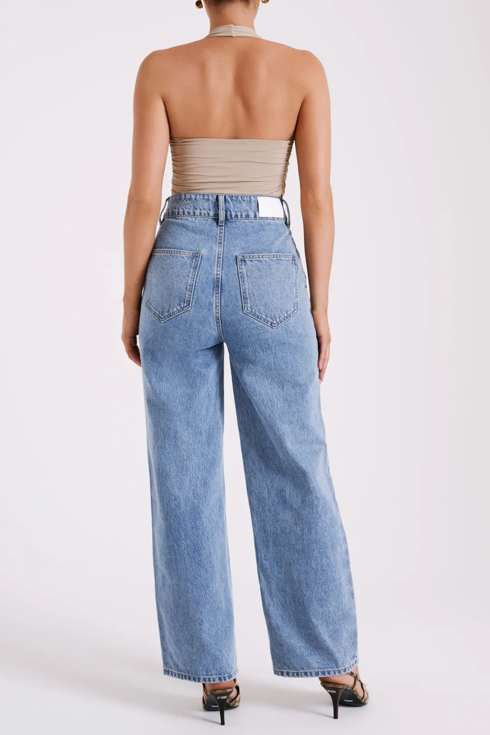 Recycled Nylon Halter Top