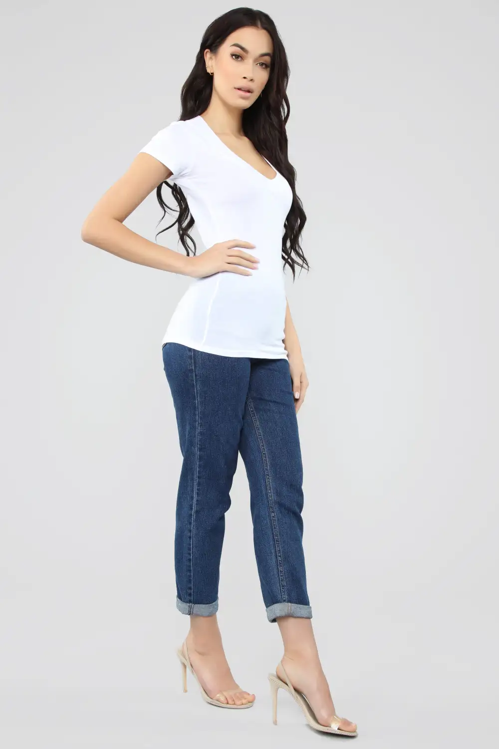 Not On My Level Top - White