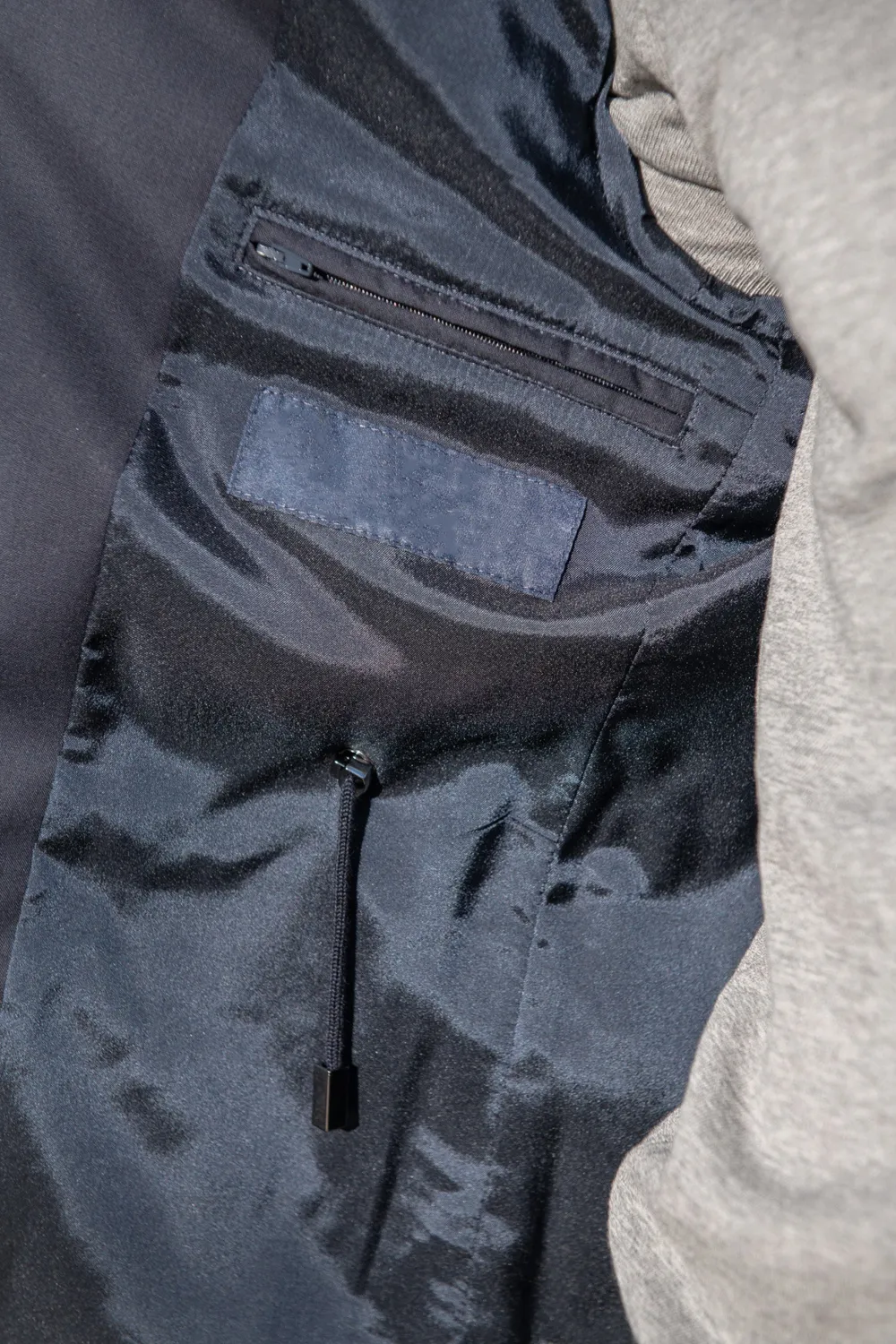 Blue Field Jacket In  Green Storm System Wool