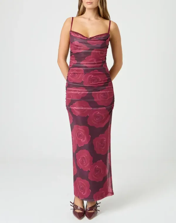 Daily Ruched Maxi Dress