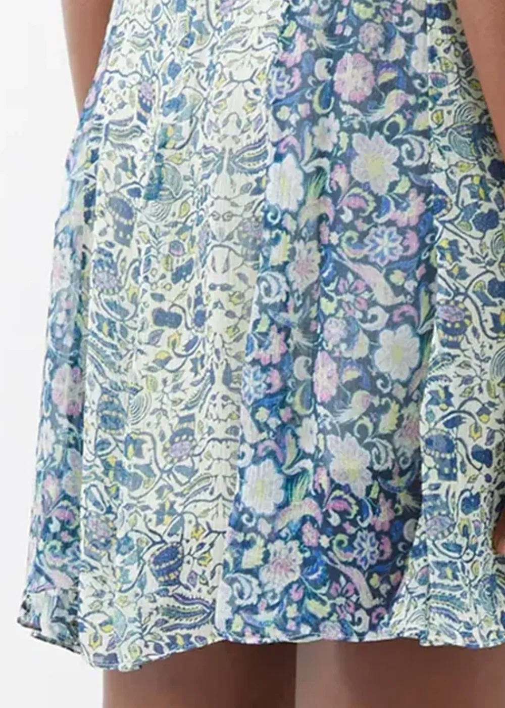 Abstract Prints Skirt