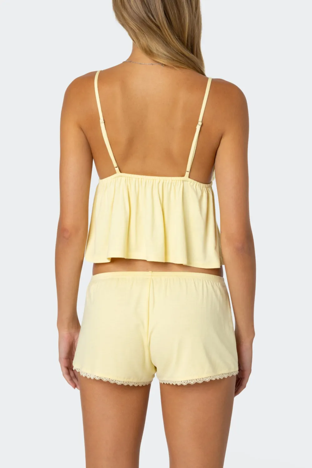 Lace Babydoll Tank Top