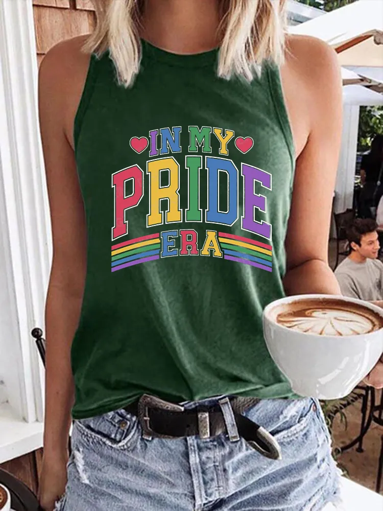 Women's In My Pride Era Crew Neck Vest
