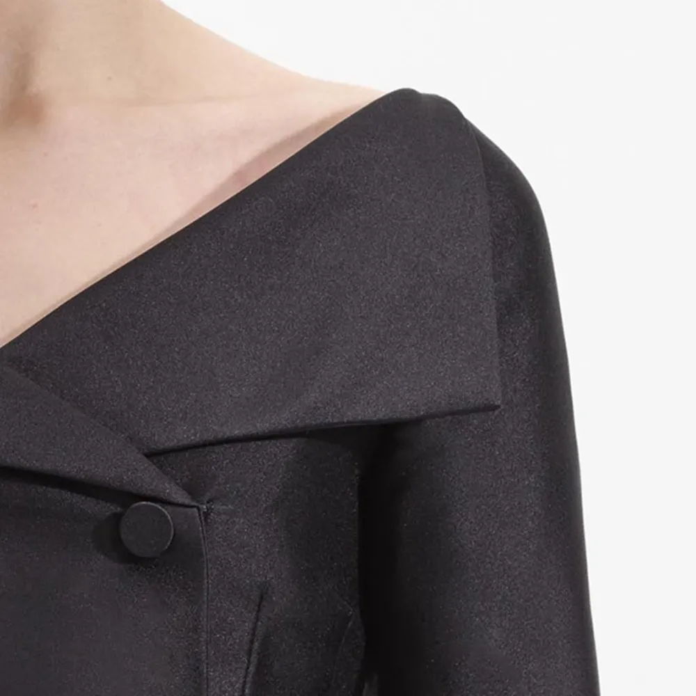 Black Taffeta Jacket