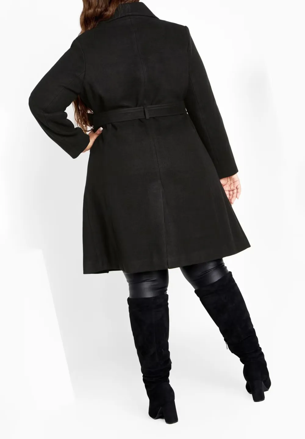 Solid Color Lapel Jacket