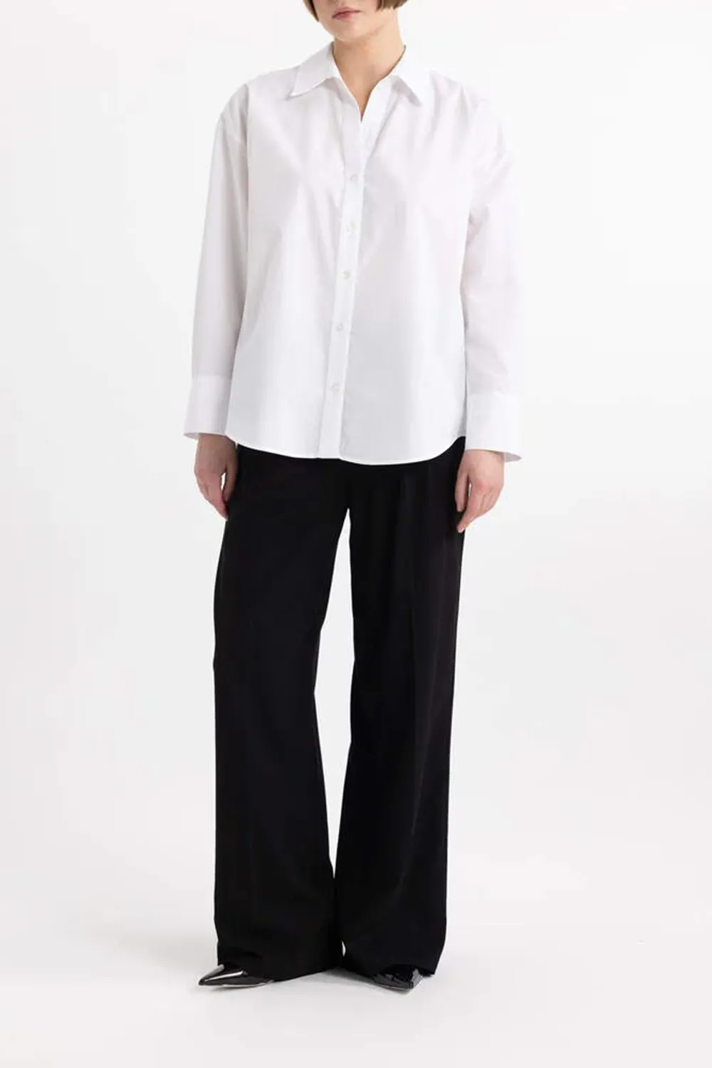 Long Sleeve Solid Basic Tee