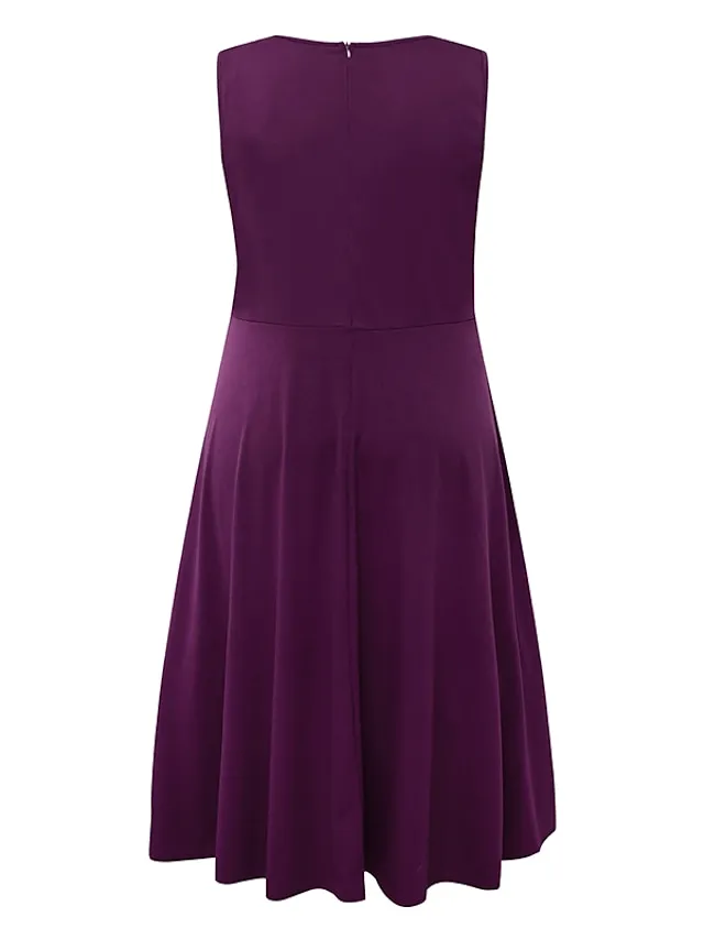 Women‘s Plus Size Curve Dress Set Print Crew Neck Long Sleeve Spring Fall Elegant Maxi long Dress Formal Party Dress