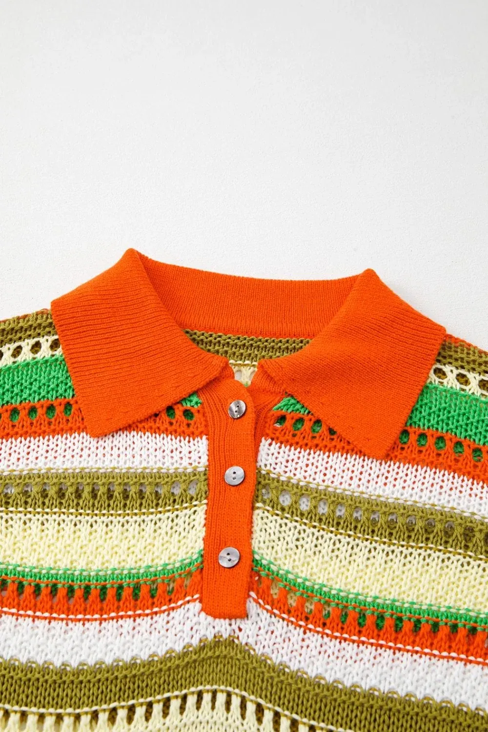 Personal Color Contrast Temperament Stripe Sweater Dress