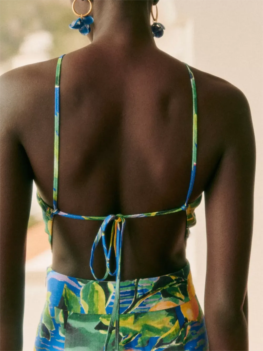 Sleeveless Green Dress