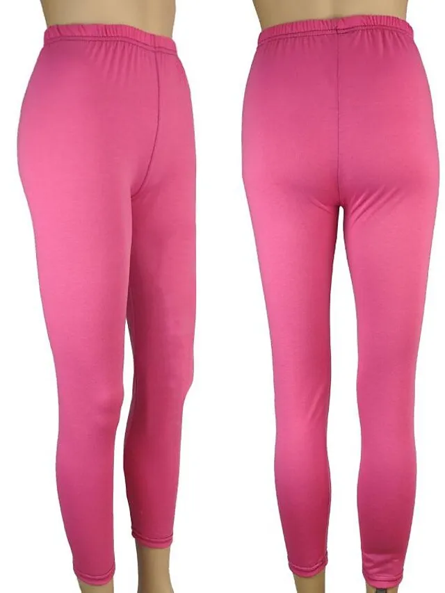 Women's Solid Leggings Lake blue Sapphire Wine Red Mid Waist Fashion Tights Casual Weekend High Elasticity Full Length Tummy Control Plain S M L XL 2XL / Skinny