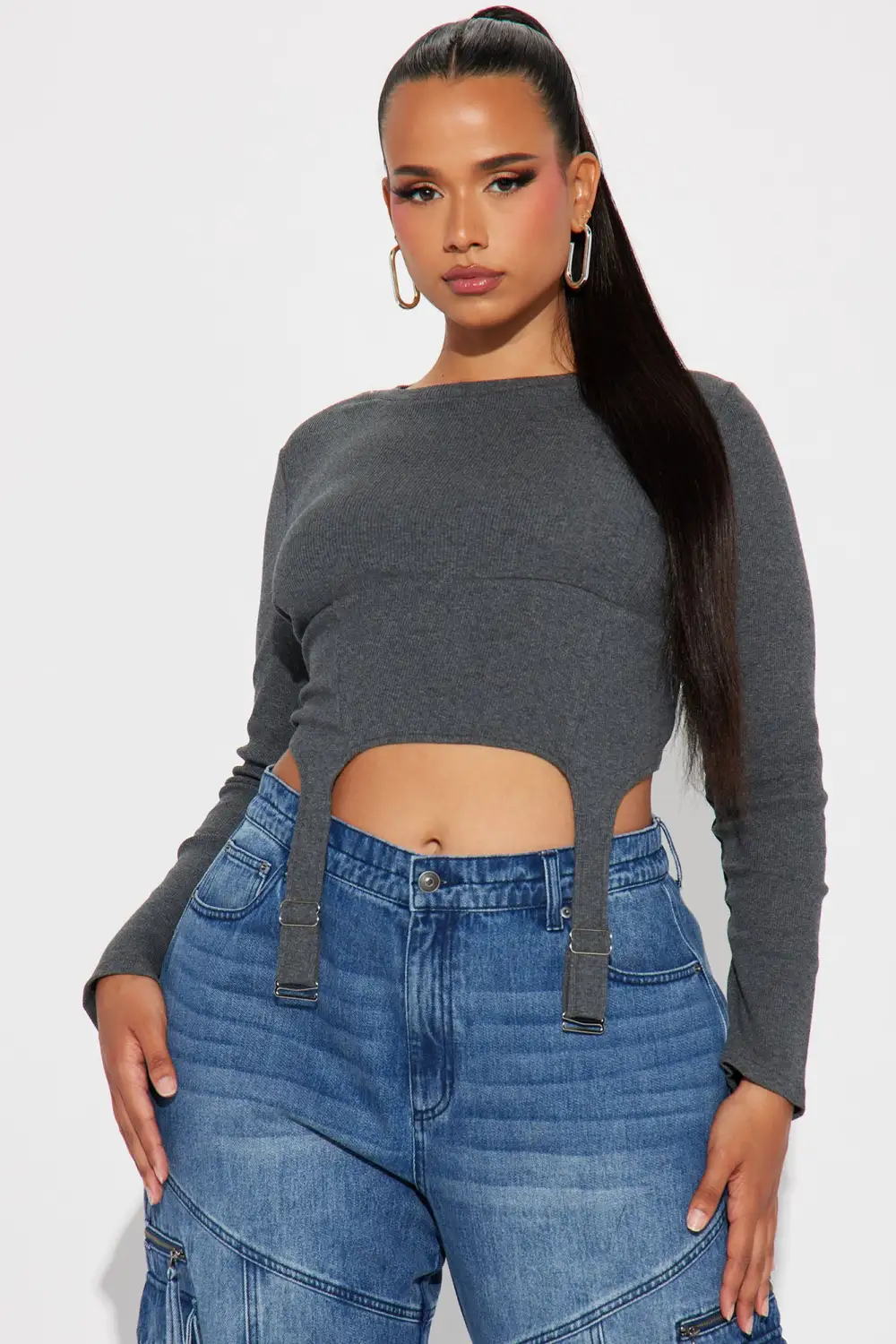 Don't Take It Personally Top - Charcoal