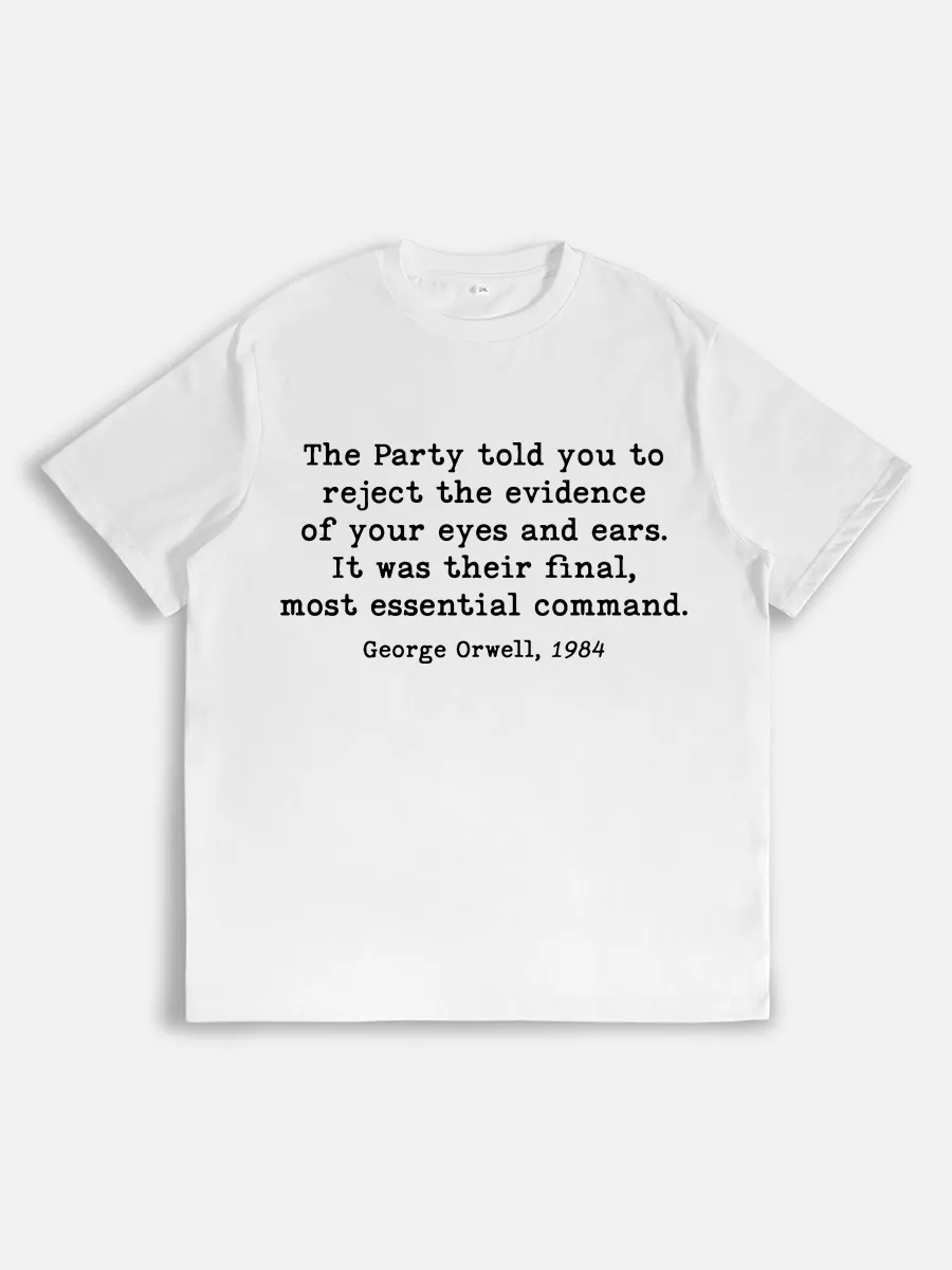 George Orwell 1984 Anti Trump Liberal Resist T-Shirts