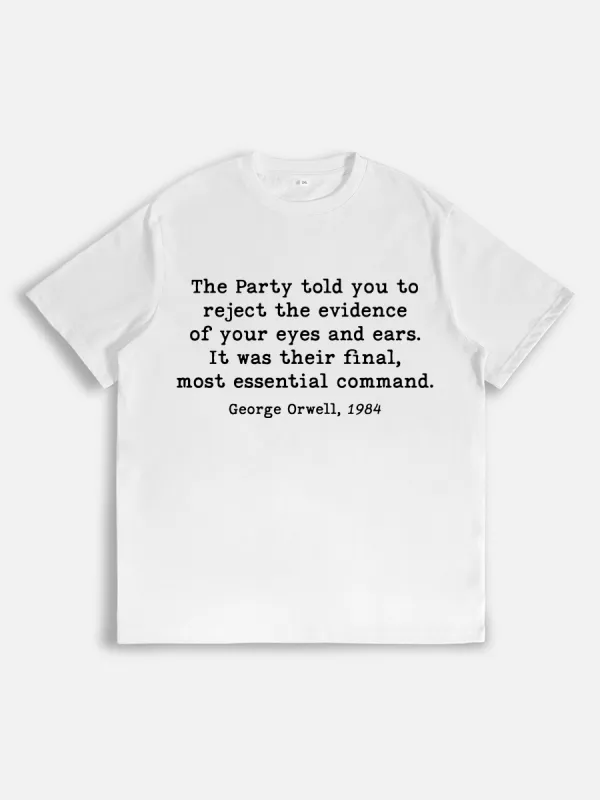 George Orwell 1984 Anti Trump Liberal Resist T-Shirts