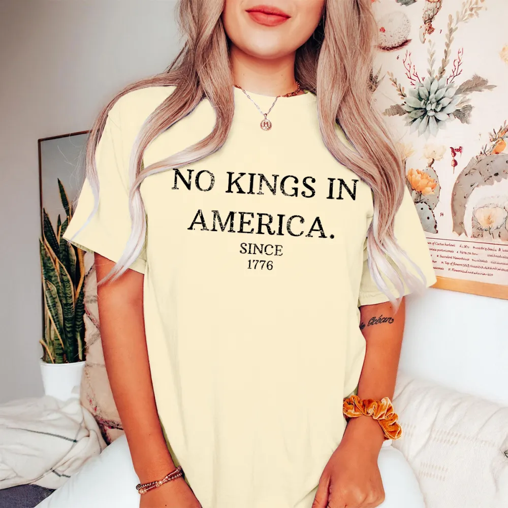 No Kings In America T-Shirts