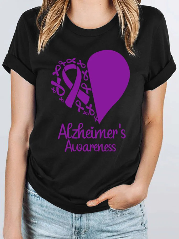 Women'S The Hear Alzheimer's T-Shirt