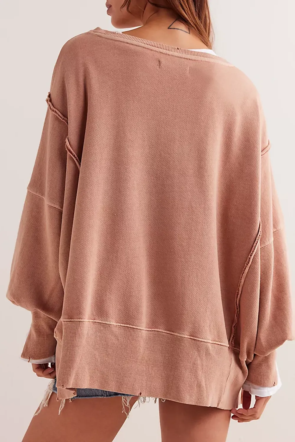 Oversized Graphic Print Sweatshirt