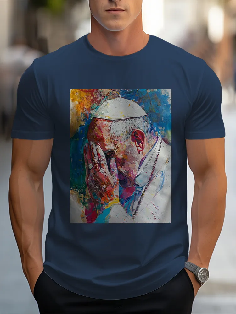 Men'S Rest In Peace 1936-2025 Short Sleeve Round Neck Pure Cotton T-Shirt