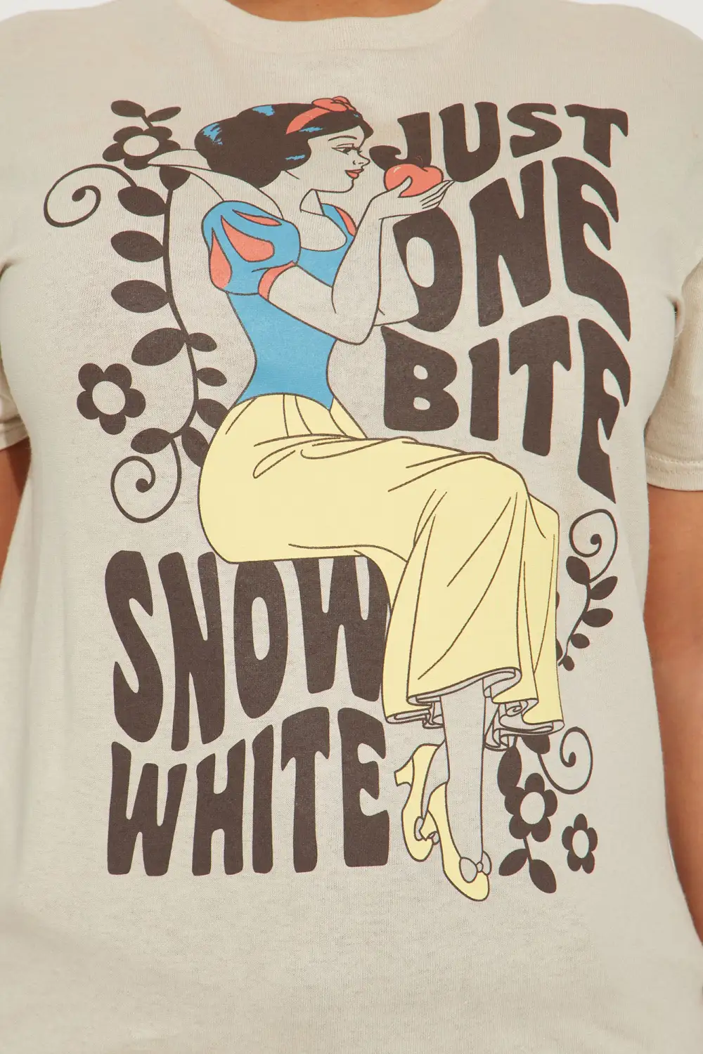 Snow White Just One Bite Tee - Ivory