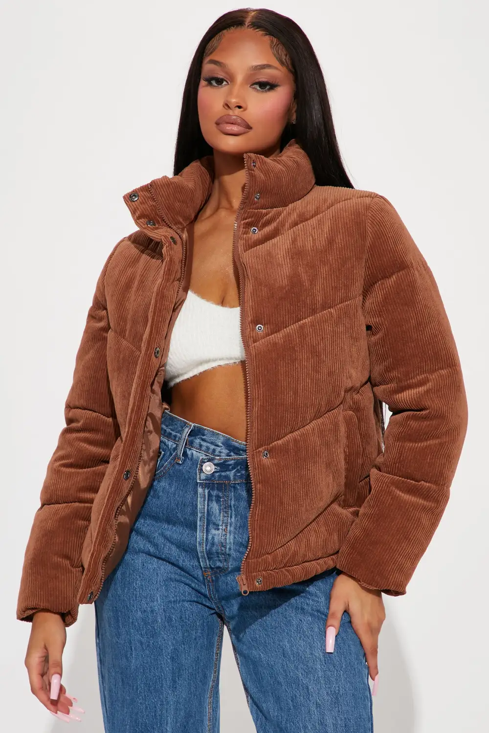 By The Campfire Corduroy Jacket - Cognac