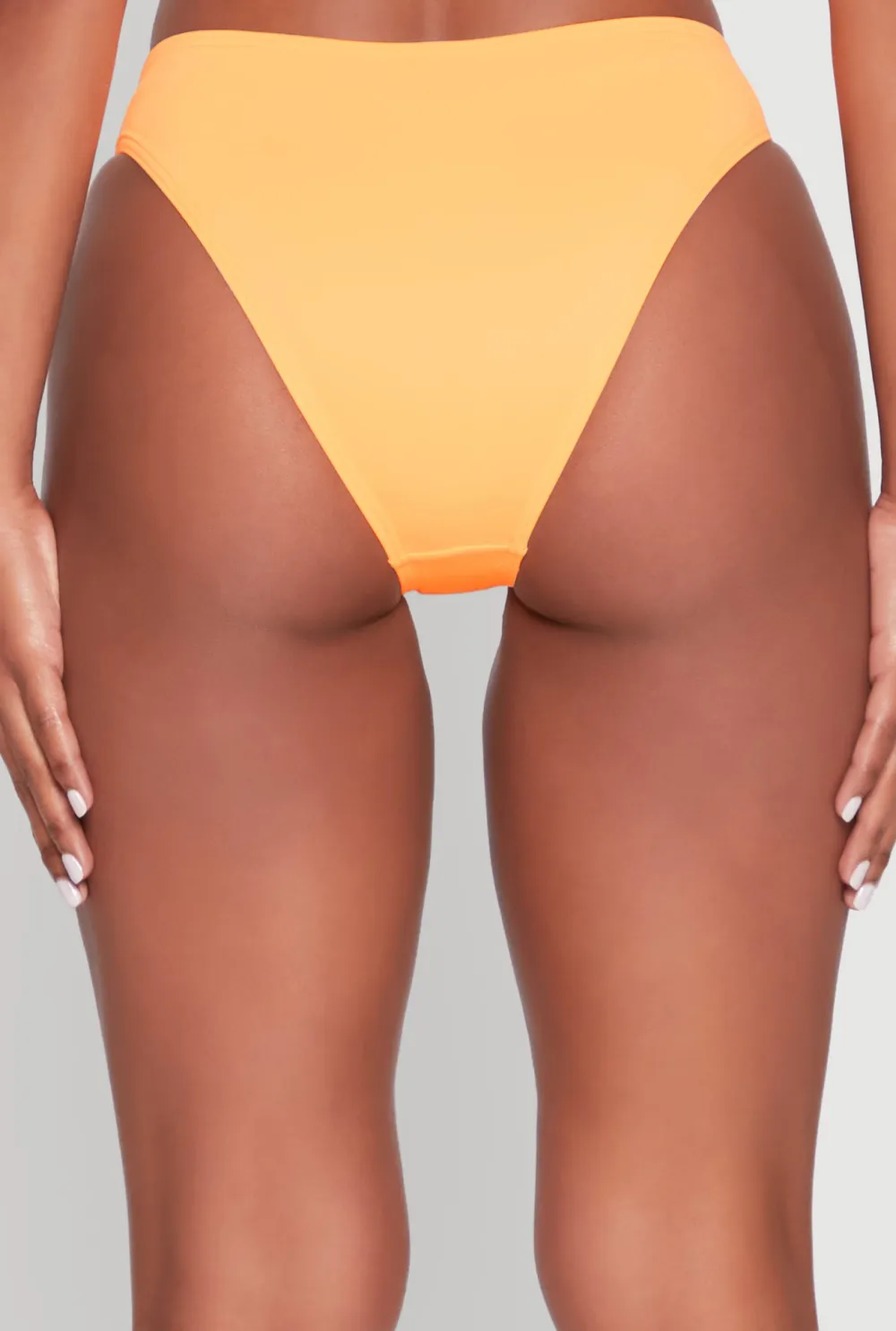 Mid Waist Bikini Bottoms