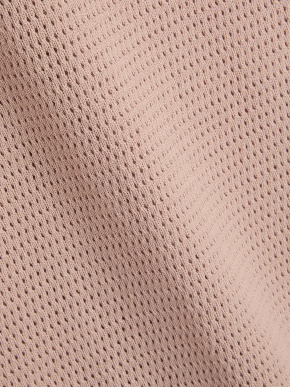 Pink Short Sleeve Knitted Shirt