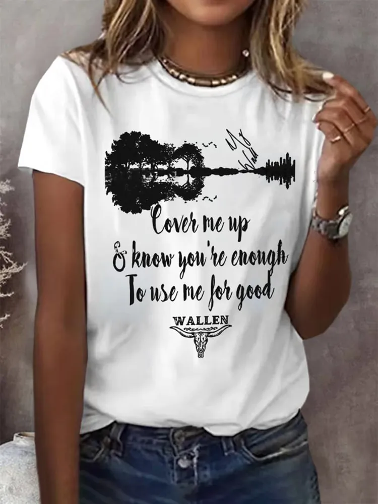 Women'S Wallen Round-Neck T-Shirt