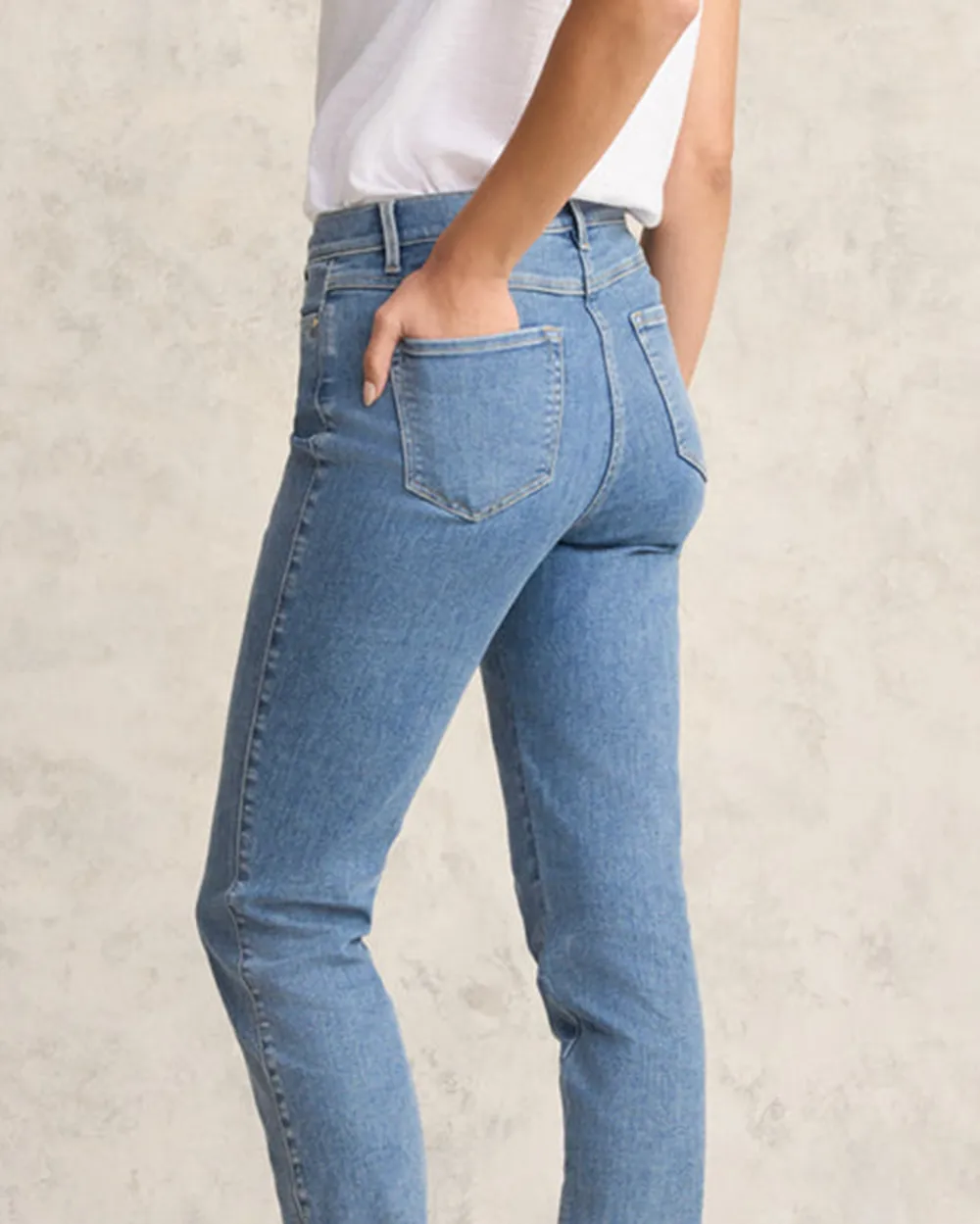 Classic Fit Straight Leg Jeans