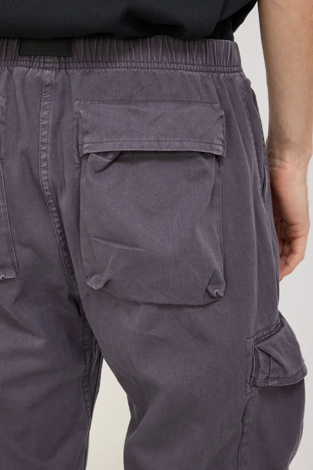 Dark Grey Pocket Cargo Trousers