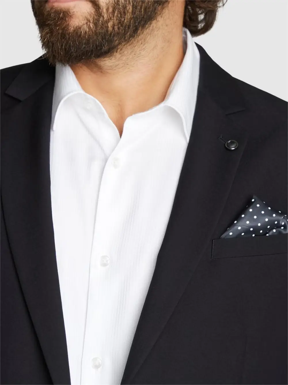 CLASSIC BLACK SUIT JACKET