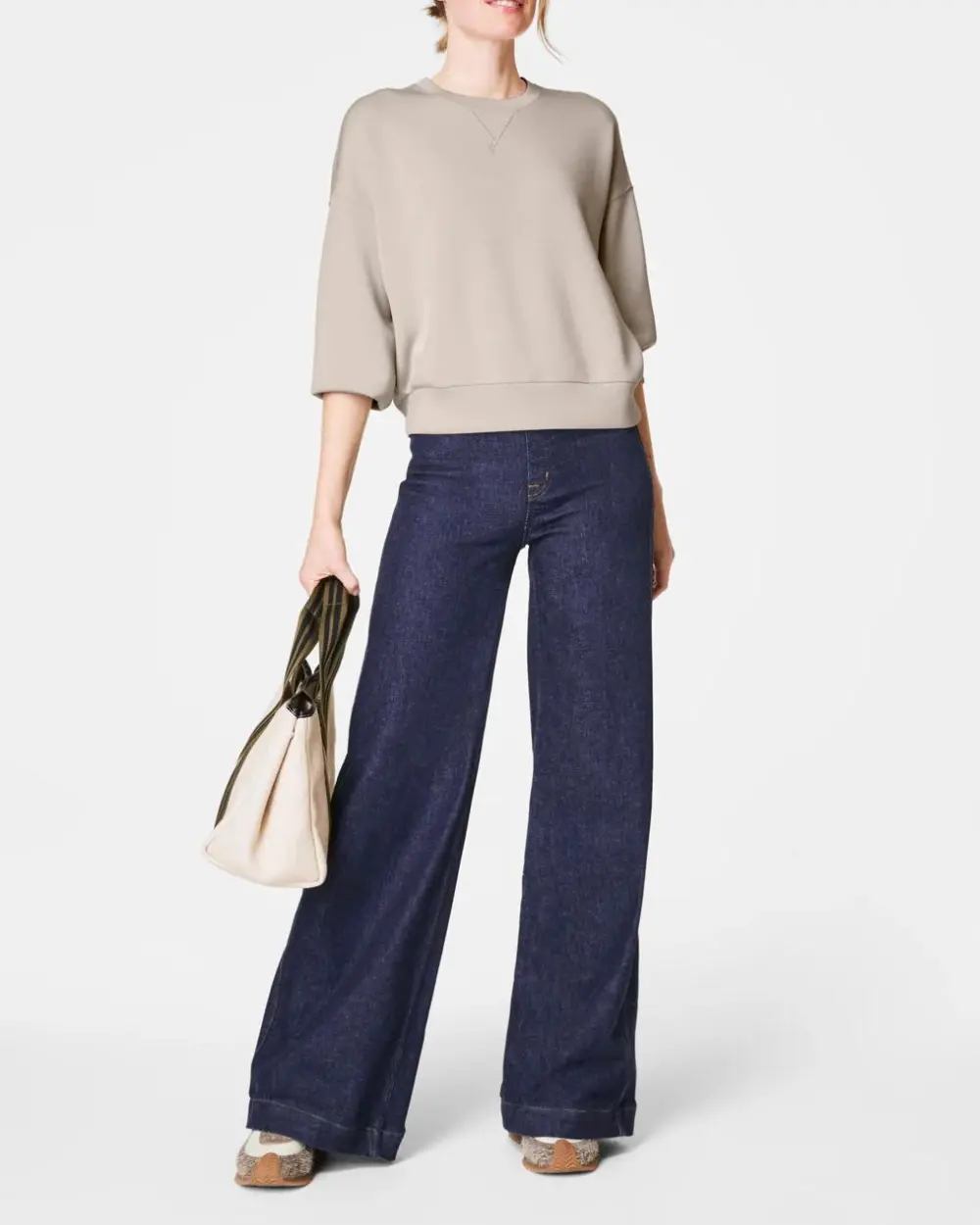 Long-Sleeved Crewneck Sweatshirt