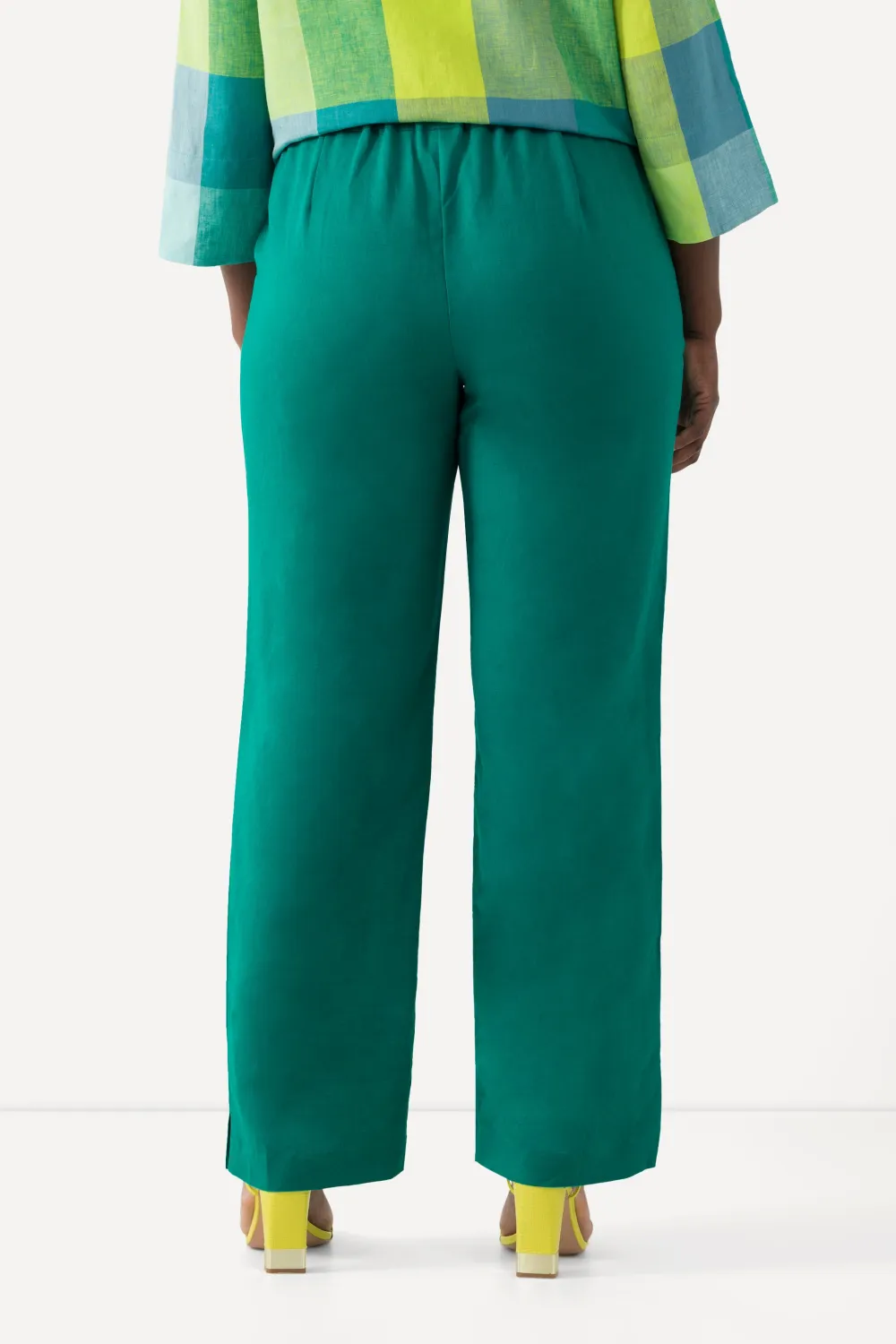 Leinenmix-Hose gerades Beir Komfortbund