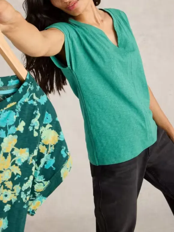 Daily Notch Neck T-Shirt