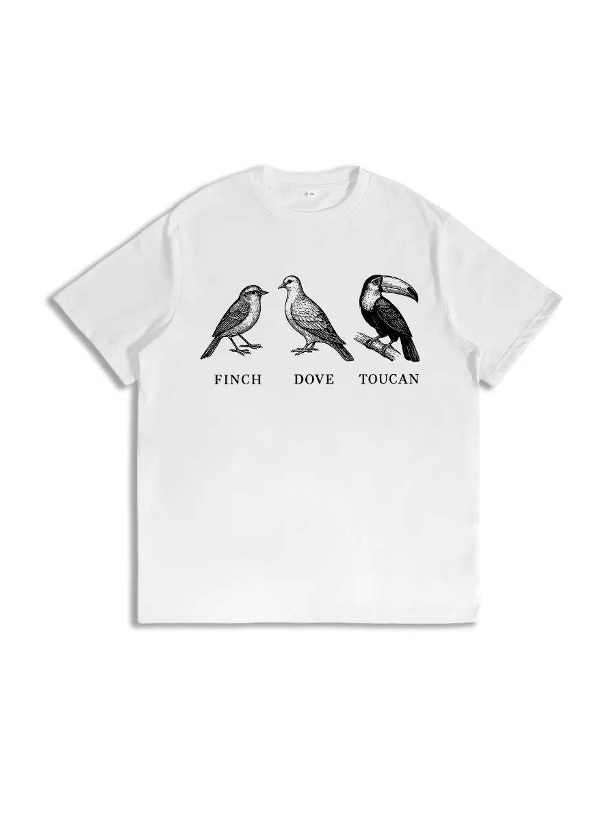 Finch Dove Toucan Anti Trump T-Shirts