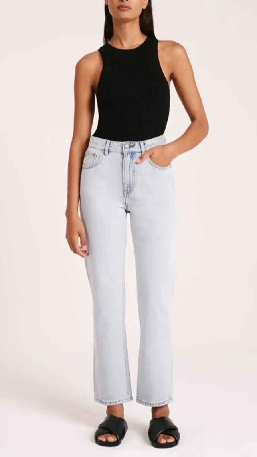 Organic Straight Leg Jeans