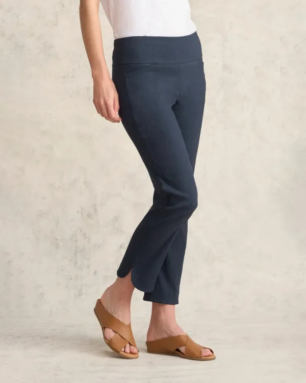 High Waisted Slim Fit Pants