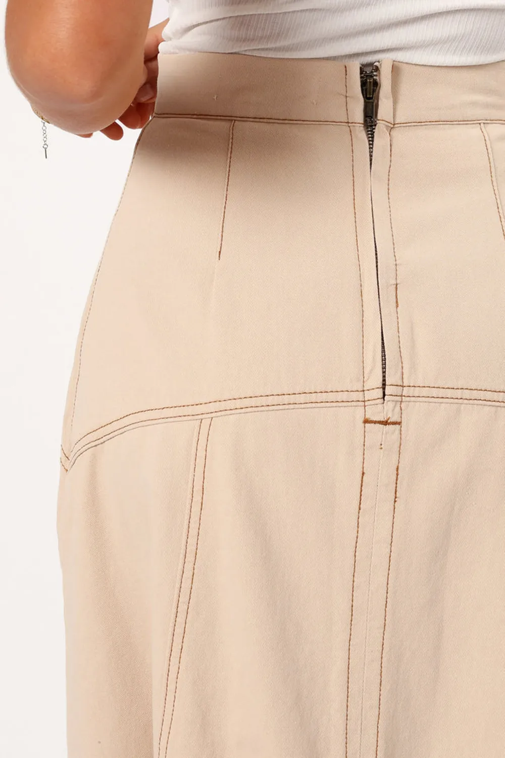 CASUAL MIDI FLOWY BOHEMIAN SKIRT