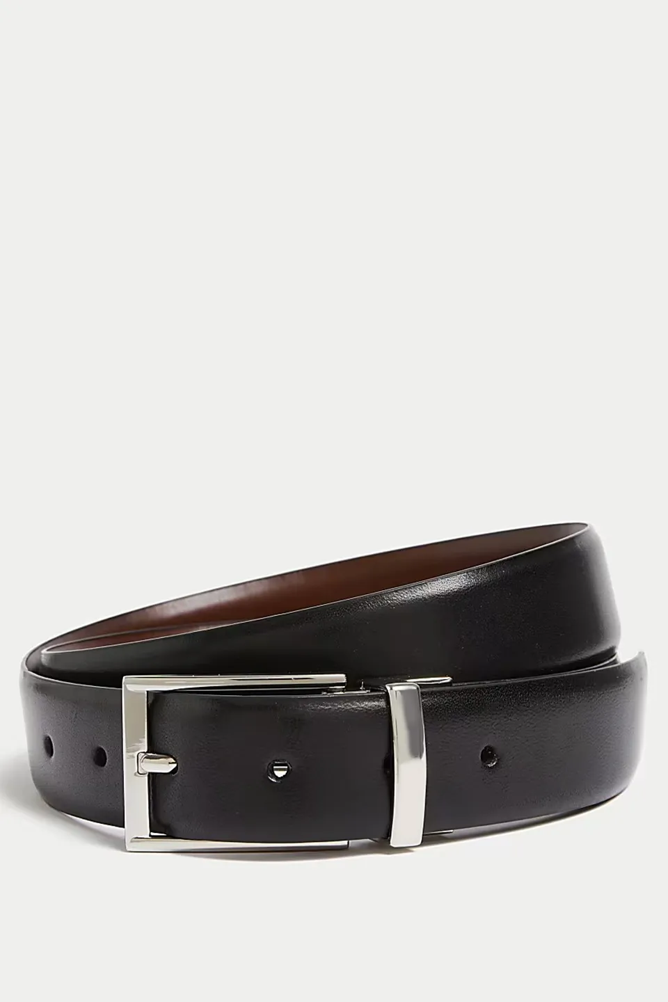 Reversible Adjustable Leather Belt