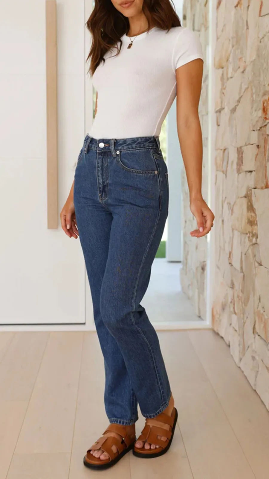 Organic Straight Leg Jeans