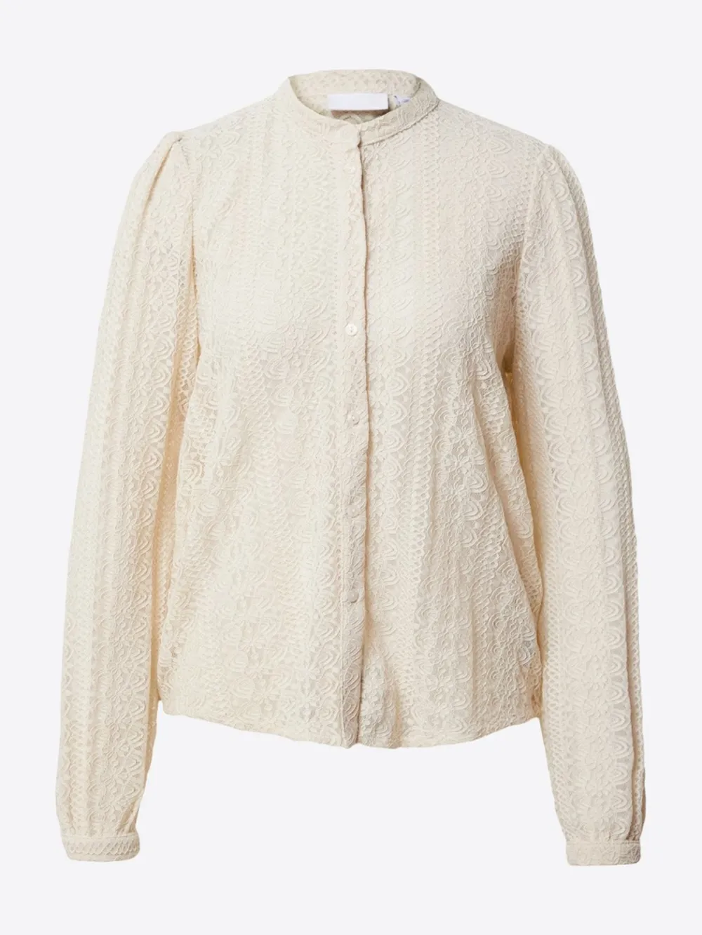 Puffed Sleeves Casual Style Blouses