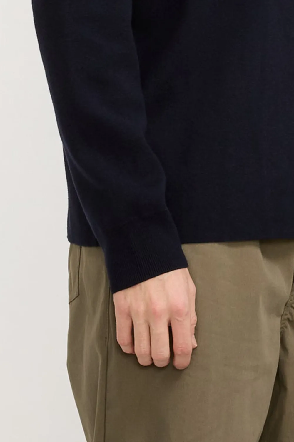 Dark Navy Cotton Milano Polo