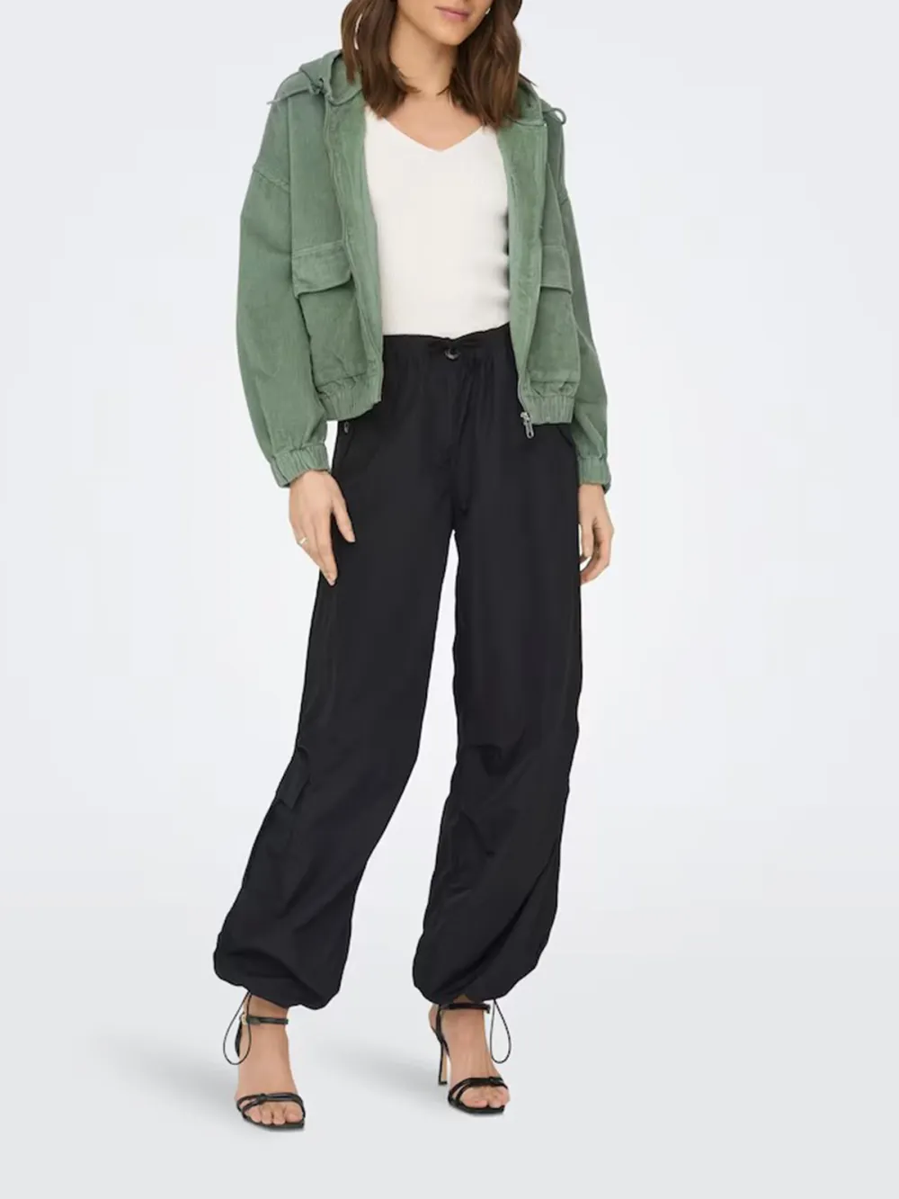 Overcut Shoulders Between-Season Jacket