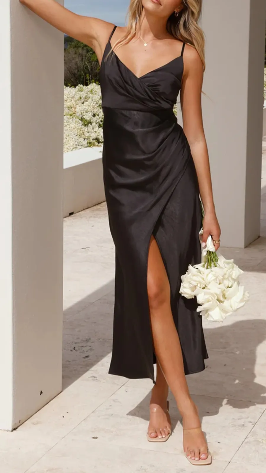 High-Dnd Sexy Midi Dress