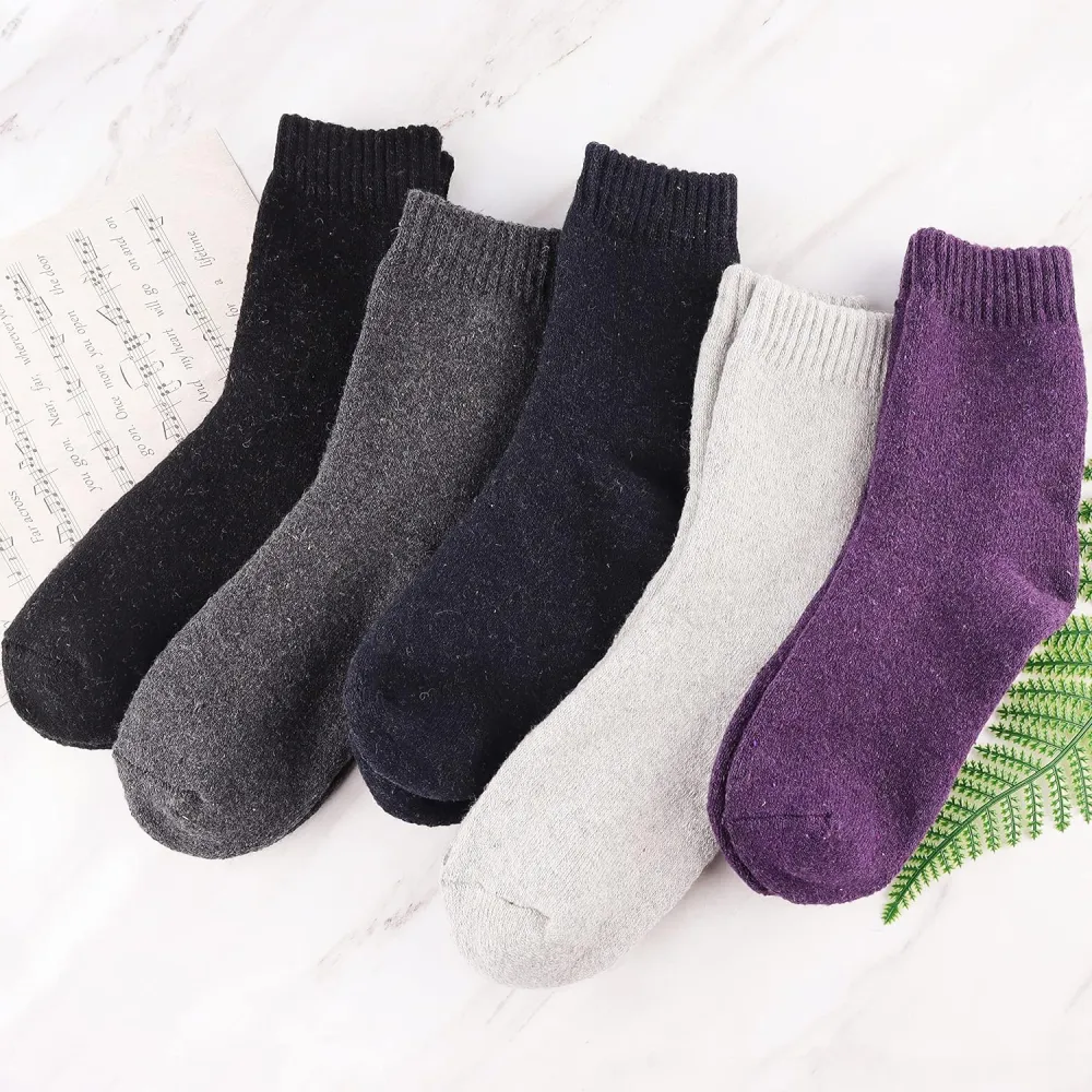 Jeasona Wool Socks for Women Warm Winter Thermal Thick Socks Gifts for Women Mom