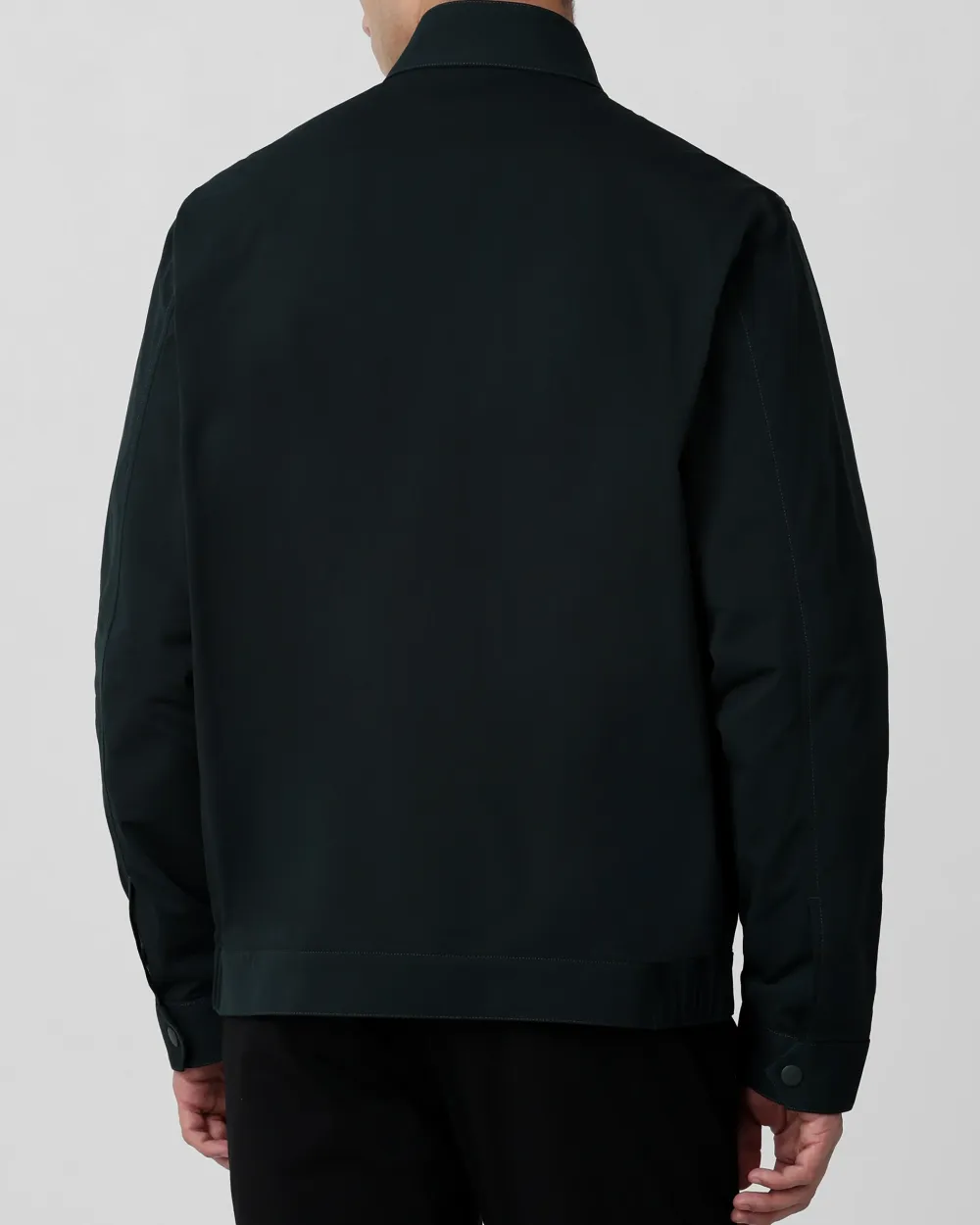 Versatile Comfortable Slim-Fit Green Jacket